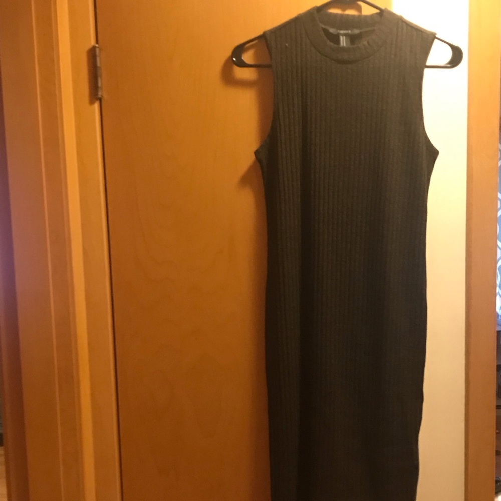 Ribbed tank dress